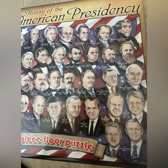 Melissa & Doug History of the American Presidency 100 Pc Floor Puzzle Education - Picture 5 of 6